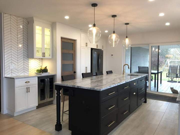 Custom kitchen Saguenay