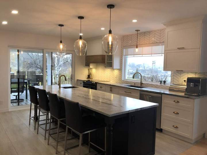 Custom kitchen Saguenay